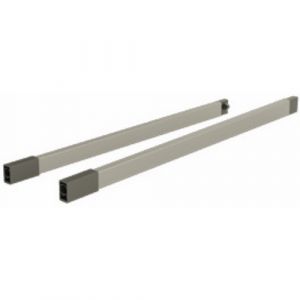 Hettich Tringles latérales pour tiroir ArciTech- champagne-L550mm