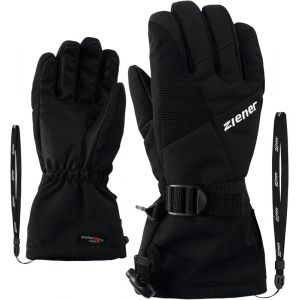 Ziener Lani GTX Gloves Kids, noir/orange 7 Gants & Mitaines sports d'hiver