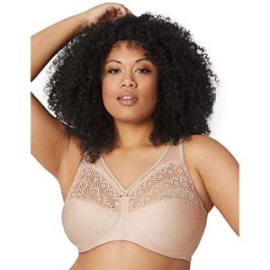 Glamorise Soutien-gorge en matière respirante et évacuant l'humidité Nude
