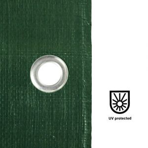 GT Garden Bâche de protection verte ultra résistante - 200 g/m² - 5 x 8 mètres