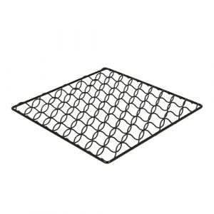 Metaltex Espiral Dessous de Plat Métallique Noir 18 x 18 x 1 cm