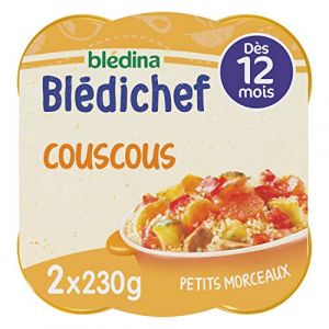 Blédina Blédichef Hachi Parmentiers des Tout-Petits (dès 12 mois) l’assiette de 230g (lot de 8)