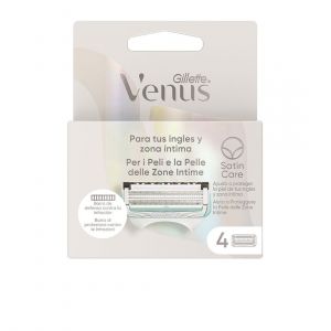 Gillette Venus Satin Care 4 und Recargas para Lâminas de Depilaçao