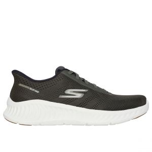 Skechers Basket homme Go walk now-Payton Gris Noir