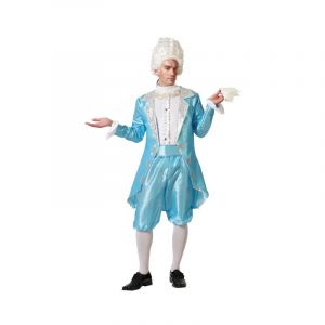 Ruedelafete Costume de Courtisan Bleu - Homme