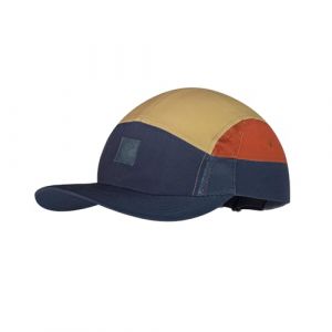 Buff Casquette unisexe 5 panel go domus bleu orange