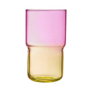 Luminarc Verre à eau jaune/rose 32 cl Candy Mix