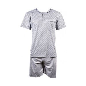 Pyjama Court Homme Eco Homewear 605 Gris