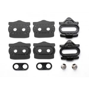 Image de HT Components X1 Cleat-Kit 4° Floating Easyclip, black Accessoires pédales