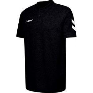 Image de Hummel Go Cotton Polo - Noir - Noir - Taille Medium