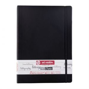 Carnet croquis A4 (21x29,7cm) 80 feuilles noir Royal Talens