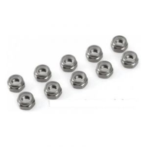 G-Force GF-0400-043 - Ecrous HEX. BLOQ. M4 Alu métal