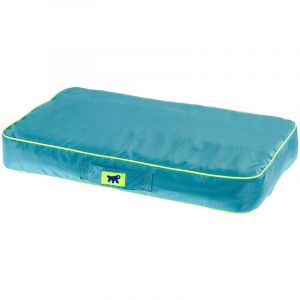 Image de Ferplast POLO Petit matelas avec rembourrage amovible. En différentes couleurs et mesures.. Variante 80 - Mesures: 80 x 50 x h 8 cm - Bleu clair