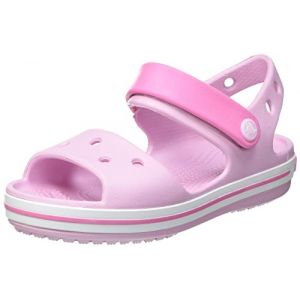 Image de Crocs Crocband Sandal Kids, Mixte Enfant, Ballerina Pink, 19/20