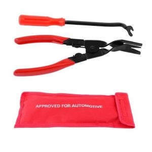 Outil Démontage Garniture Kit Outils pour Panneau/Porte de voiture Pince de retrait de clip -YES