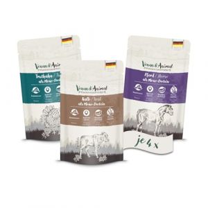 Venandi Animal - Probierpaket - Pferd, Kalb, Truthahn