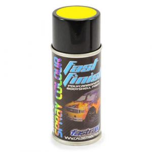 Fastrax Fast Finish Jaune Glow Spray Paint 150Ml