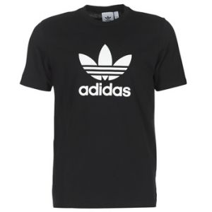 Adidas T-shirt col rond Trefoil Noir - Taille XS;S;M;L;XL;XXL