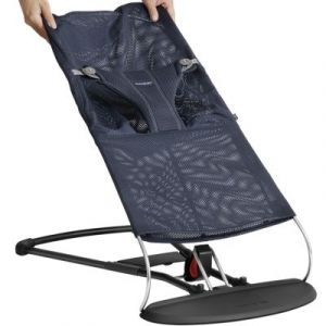 BabyBjörn Housse pour Transat Bliss et Balance Soft Mesh Bleu marine