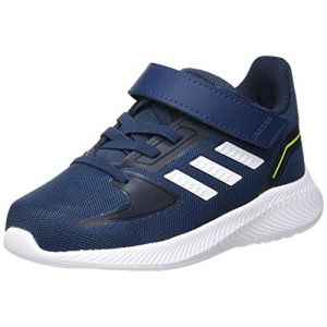 Adidas Runfalcon 2.0, Chaussure de Course sur Route Garçon Unisex Kinder, Crew Navy/Cloud White/Legend Ink, 21 EU
