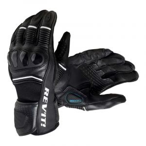 Image de Rev it Gants cuir femme Rev’It Xena 4 Ladies black/white- XS