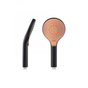 Image de Rousseau Douchette KANBAN noire rose 3 jets