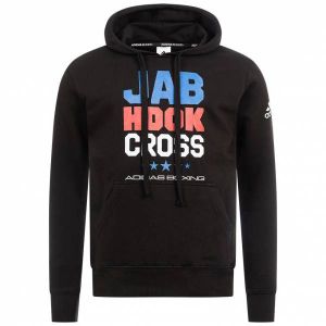 Adidas Boxing WBC Hommes Sweat &agrave; capuche noir CLHDJCH100