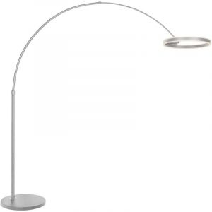 Steinhauer Lampadaire - Ringlux - acier - m&eacute;tal - lampe arqu&eacute;e