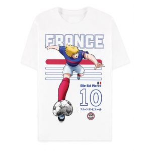 Difuzed T-SHIRT - CAPTAIN TSUBASA - France Blanc Taille M