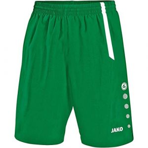 Jako Pantalon Court Junior Turin 9-11 Years Green / White