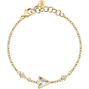 Morellato Bracelet pour femme en Acier serti de cristal en forme de triangle - 0.005 g - taille : 163CM - SAWY03
