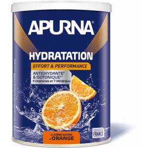 Apurna Boisson énergie Orange Pot 500 gr