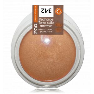 Image de Zao MakeUp Recharge terre cuite minérale 342 Bronze cuivré