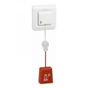 Legrand Tirette d appel sanitaire ip55 ejectable antimicrobien (078248L)