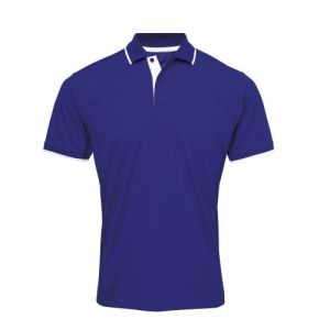 Image de Premier Polo - Hommes (M) (Bleu roi/Blanc) - UTRW5520