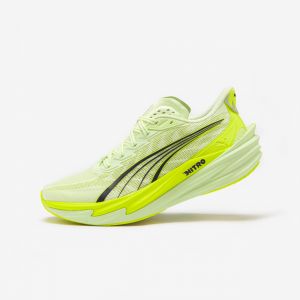 Puma Deviate Nitro 4 Chaussure de running sans stabilisateurs Hommes-jaune, jaune lemon, Pointure 44