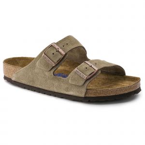 Birkenstock Arizona Suede Leather Taupe