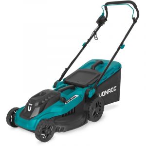 Tondeuse à gazon 1600W – Largeur de coupe 38 cm Bac de ramassage 42L inclus - Vonroc