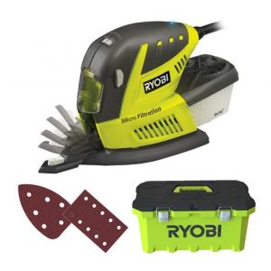 Ryobi Ponceuse multifonction 180 W - 3 modes - triangulaire - RMS180-TA30