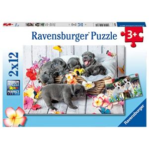 Image de Ravensburger 2 Puzzles - Petites boules de poils