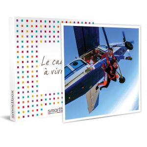 Smartbox Saut en parachute à 3000 mètres d’altitude entre Auxerre et Troyes - Coffret Cadeau Sport et Aventure