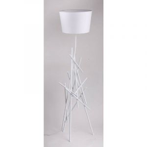 Lampadaire Design "Glenn" 162cm Blanc Prix