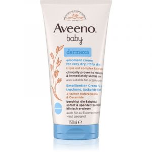 Aveeno Baby dermexa Emollientien Creme – Die Lösung für sehr trockene, juckende Haut und Neurodermitis - Jetzt 20% sparen mit Code "20av
