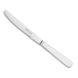 Arcos Couteau &agrave; dessert de la Table 460100 monobloc d'une pi&egrave;ce d'acier inoxydable et lame de 11 cm dans une bo&icirc;te.
