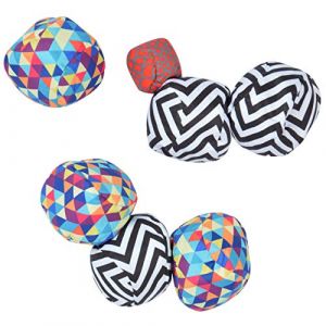 Jeu de pétanque Ocean 5 Extreme Boule motif triangle / zigzag