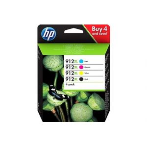 HP PACK N° 912XL 4 COULEUR - Cartouche d'encre