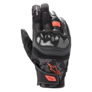Alpinestars Gants SMX-Z Drystar Noir Rouge - Couleur Noir - Taille XL