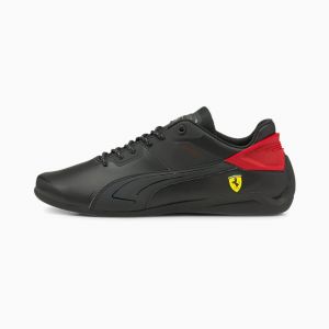 Puma Chaussures de sport automobile Scuderia Ferrari Drift Cat Delta pour Homme, Noir/Rouge, Taille 44.5, Chaussures
