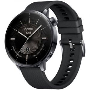 Oppo Montre X2 Mini - Smartwatch avec écran AMOLED 1,32", jusqu'à 7 Jours de Batterie, GPS, Wear OS by Google, paiements avec Google Wallet, étanche 5 ATM, 100+ Modes Sport - Nebula Black