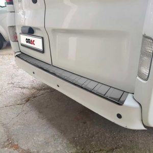 Omac Protection Seuil de Pare-chocs Arriére Pour Renault Trafic 2014-2021 Acier